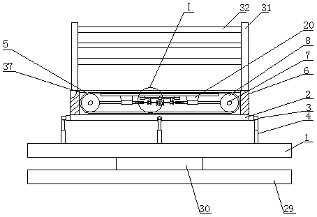 A martial arts balance training platform