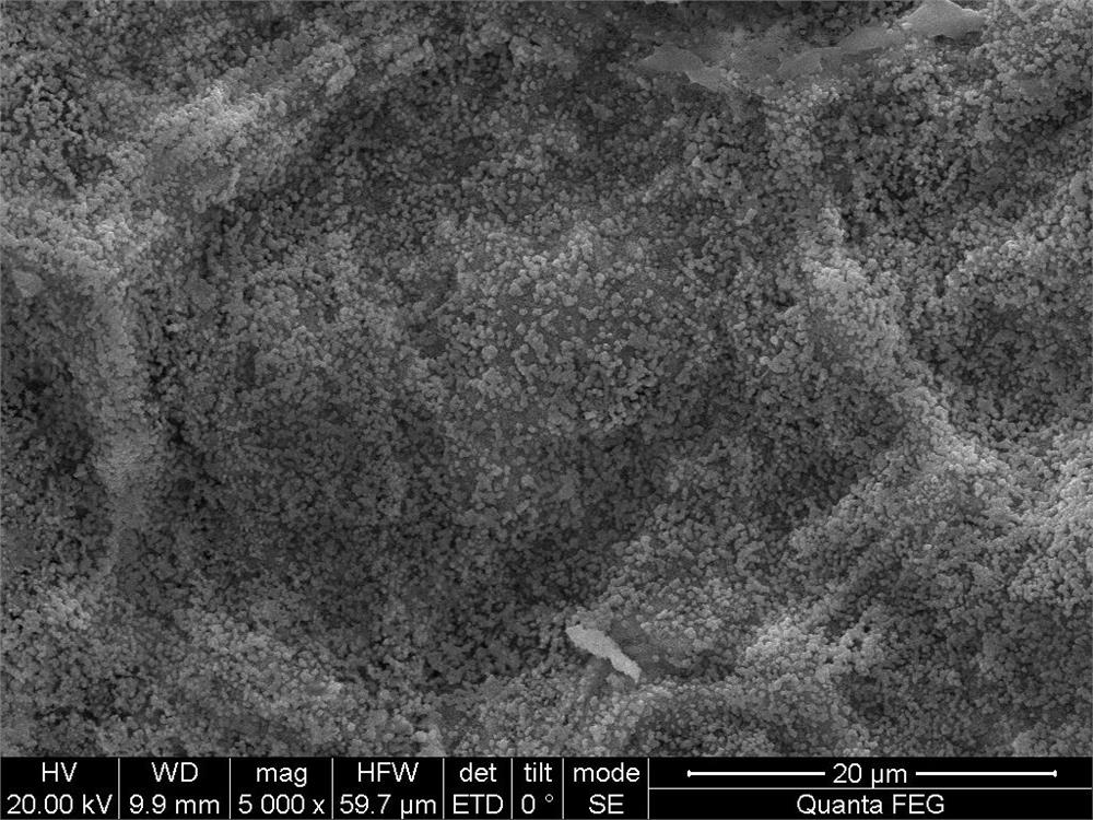 Carbon layer-coated nano-manganese tetraoxide shell-core structure material and preparation method thereof