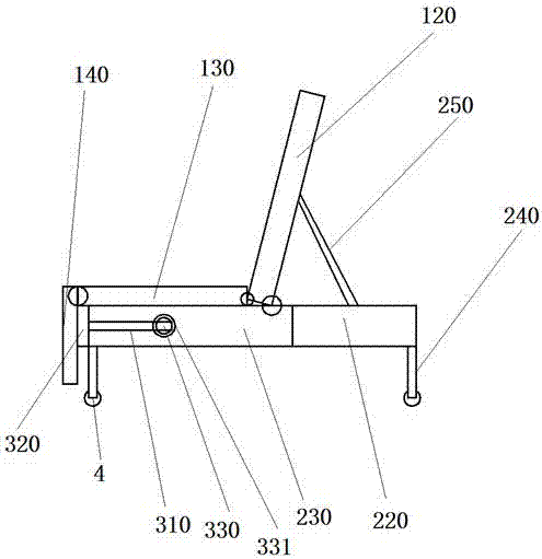 Multifunctional nursing bed