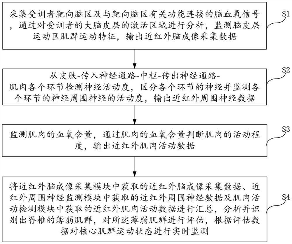 Rehabilitation monitoring system and method based on near-infrared brain imaging