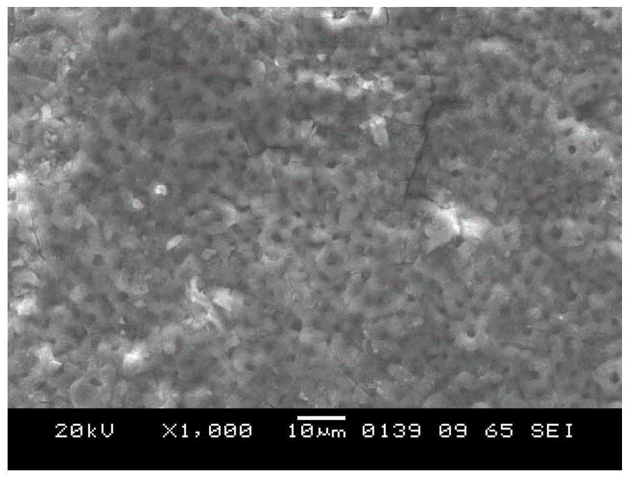 Preparation method of magnesium surface ultrasonic micro-arc oxidation-HF-silica sol multistage compound bioactive coating composite material