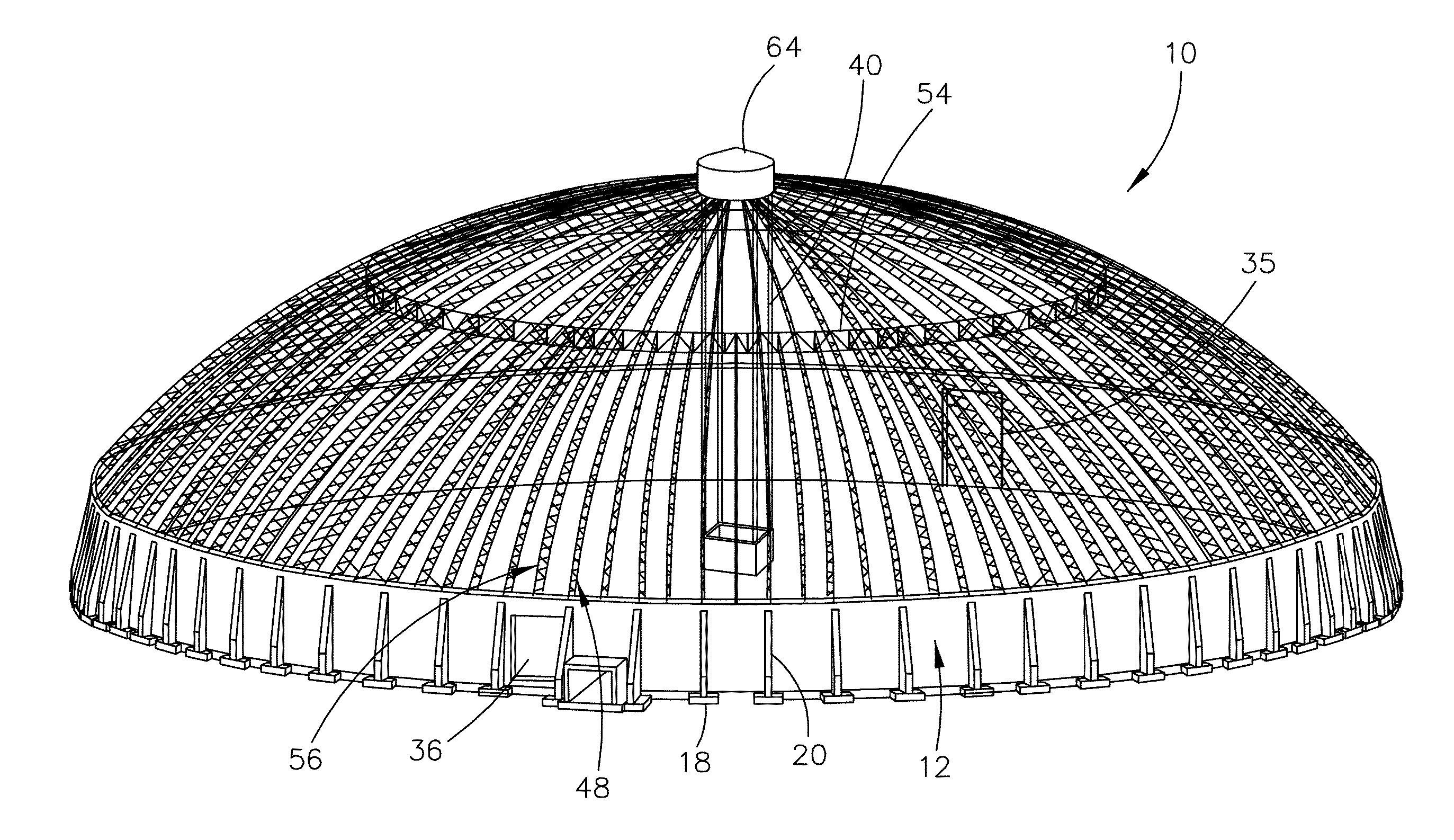 Grain storage structure