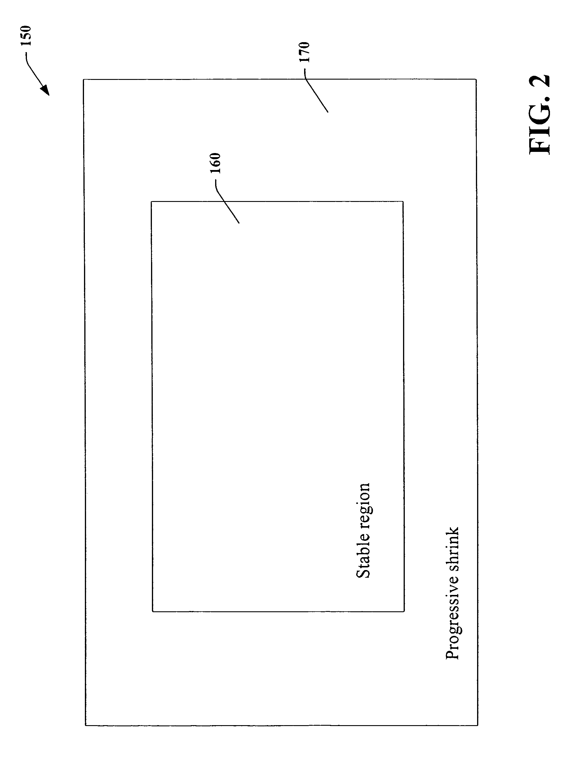 System and method that facilitates computer desktop use via scaling of displayed objects with shifts to the periphery