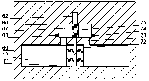 Road automatic cleaning device