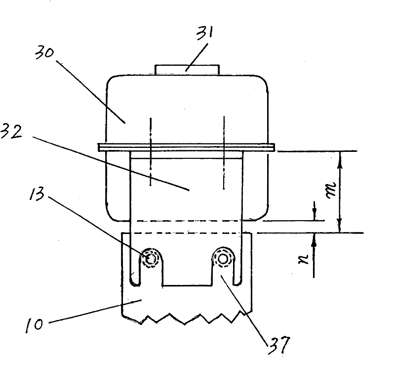 Fuel tank bracket and single-cylinder horizontal evaporative diesel engine provided with same