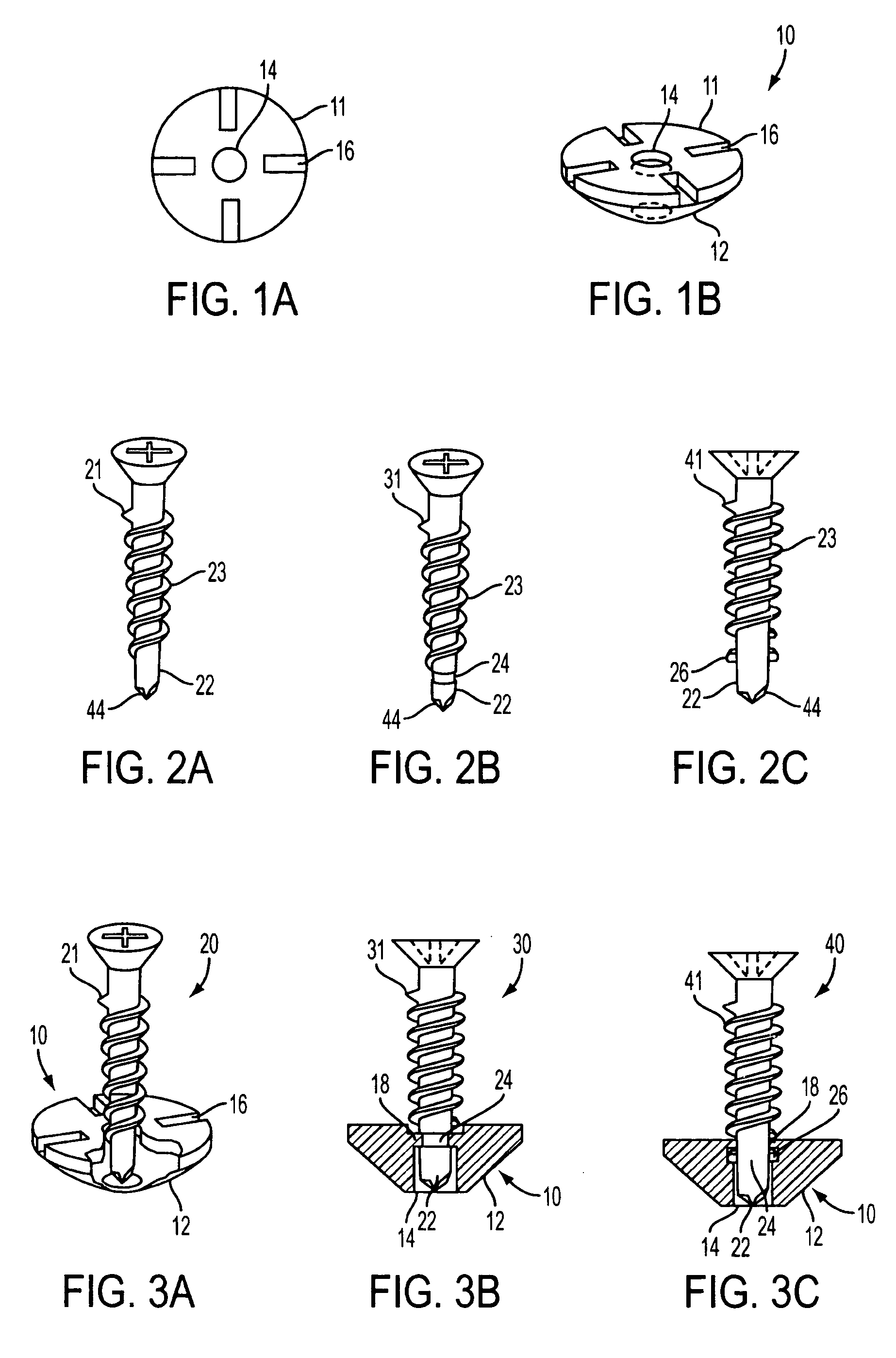 Screw and plastic part unit