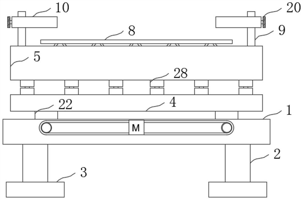 Vibrating device for producing steel bar truss concrete laminated slab