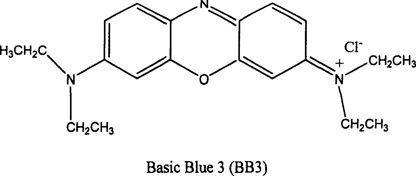 Automatic assembly organic-inorganic composite film for organic dyestuff and polyoxometalates