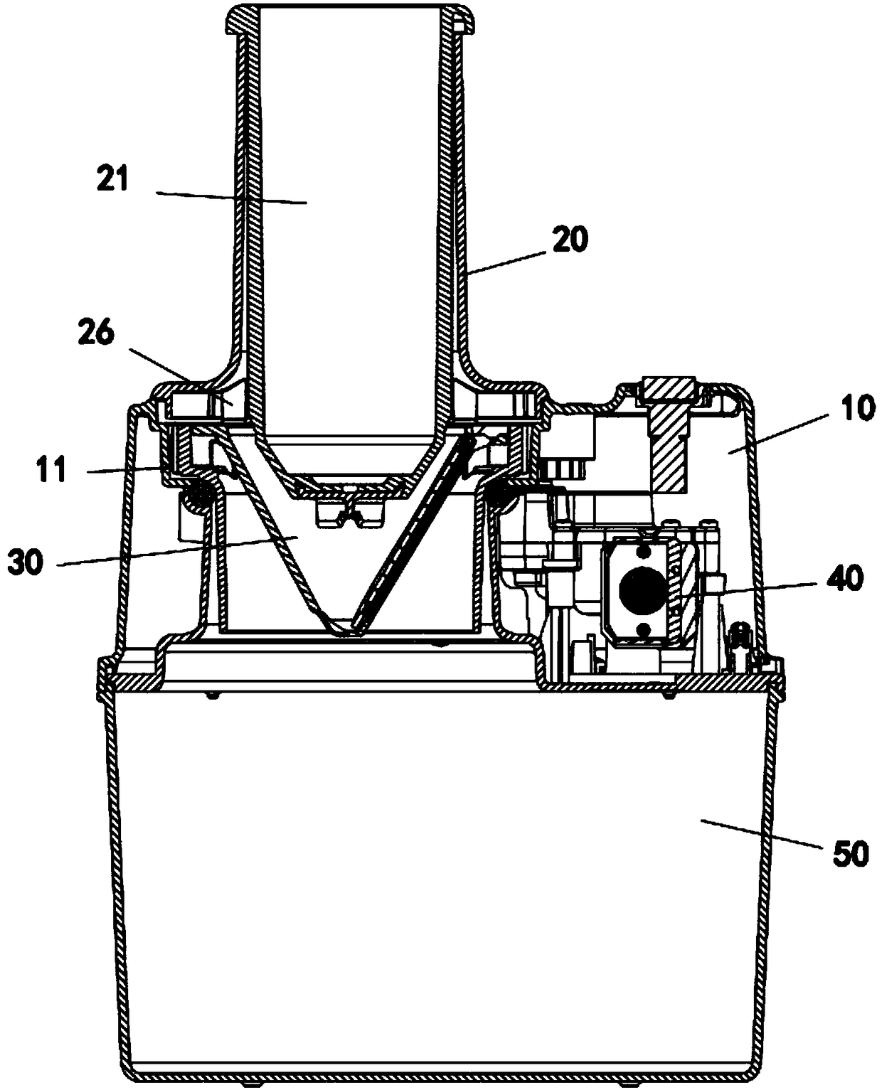 A shredding and slicing device