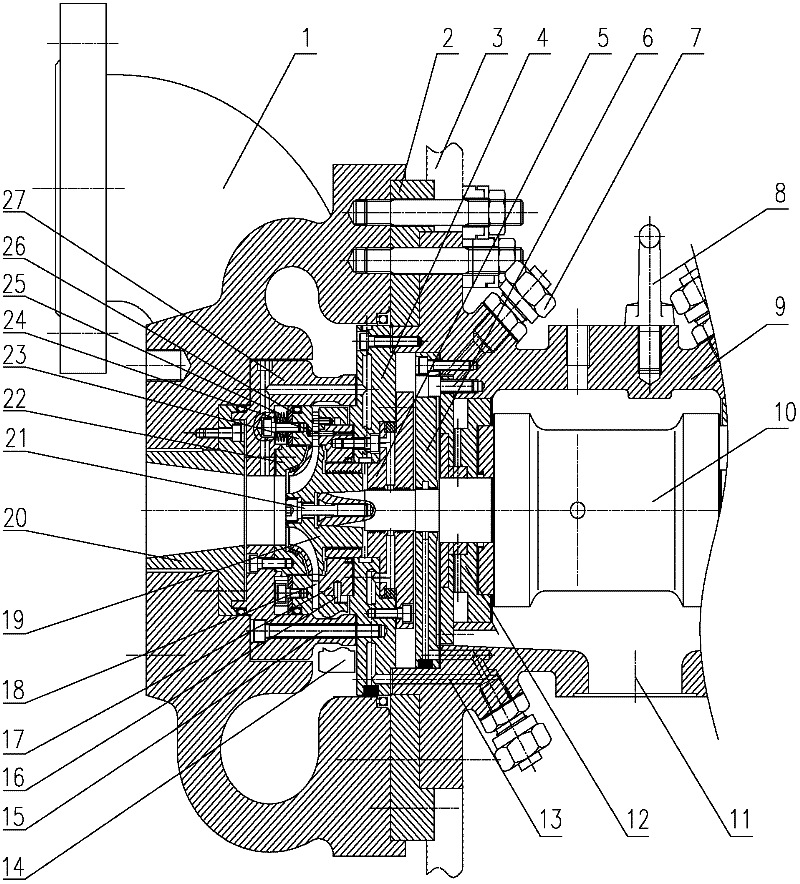 Low-temperature hydraulic turbine