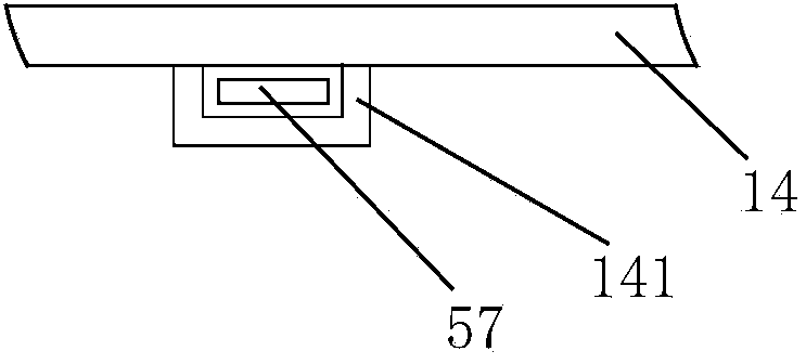 Rheostat structure based on electro-hydraulic starter rheostat