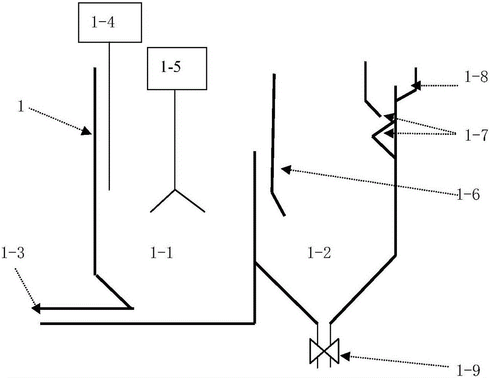 Advanced treatment system for dye wastewater