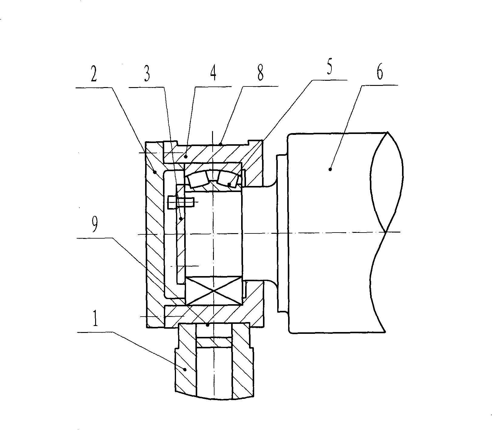 Quick fix mechanism of lower roller