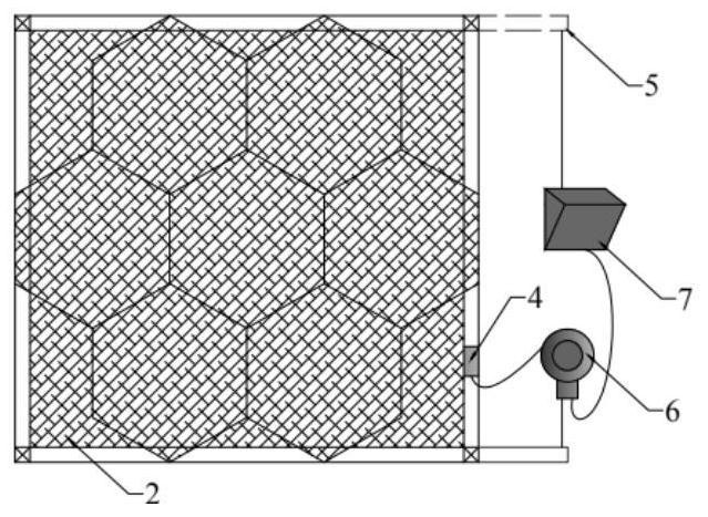 Formaldehyde removal method using PTC ceramic heater, and filter core