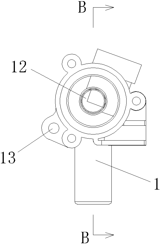 Water path switch valve