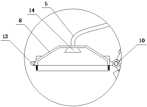 Curbstone warning sign painting device