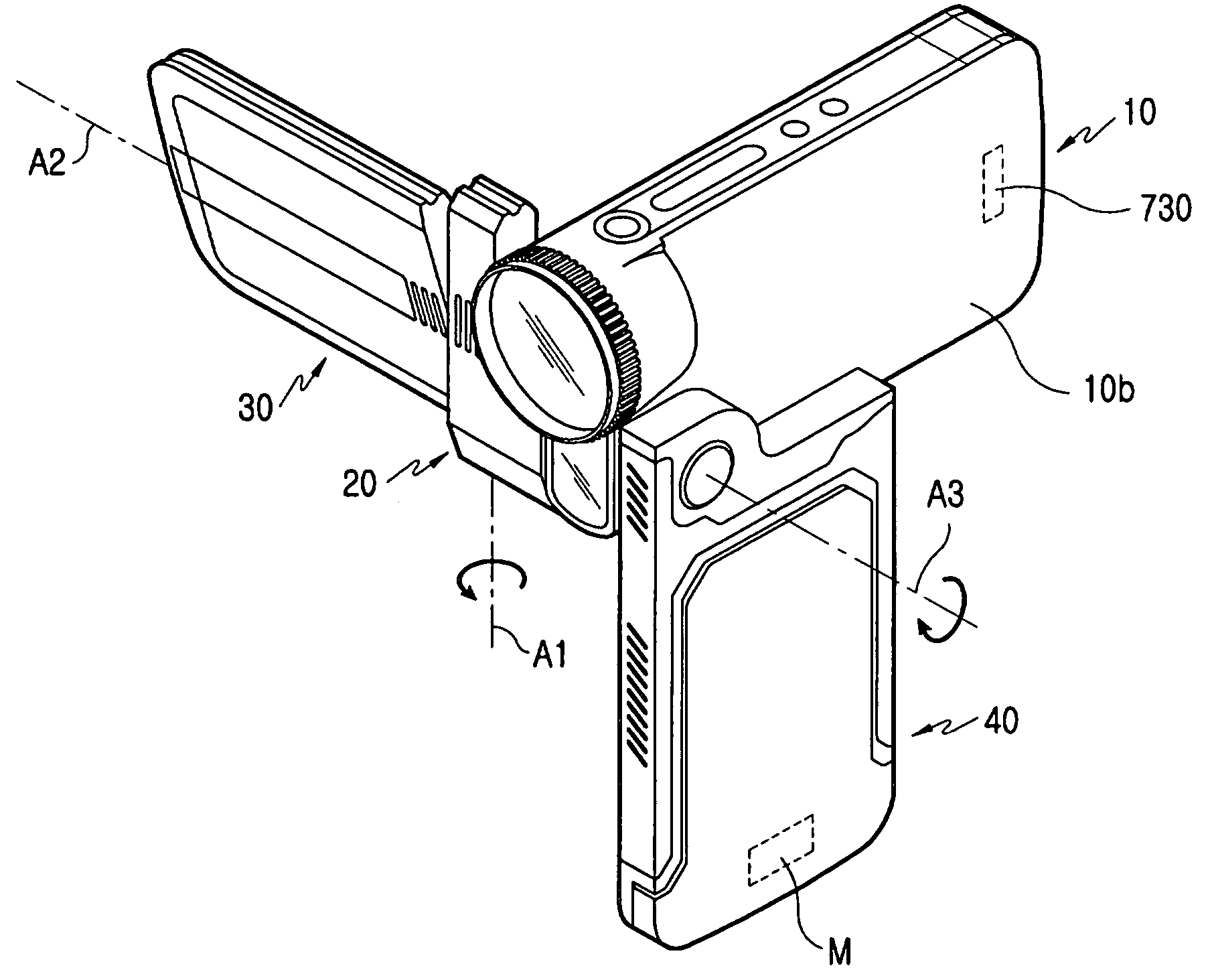 Portable communication device and method of sensing camera operation mode in the portable communication device