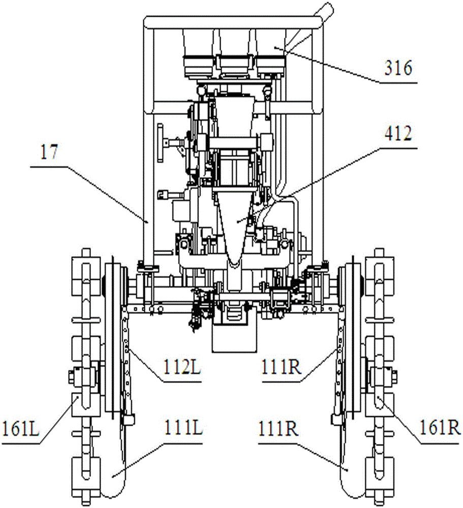 One-way one-way one-row or two-row variable self-propelled seedling transplanter