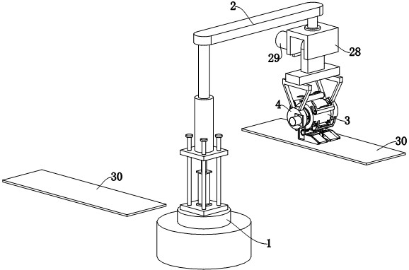 Manipulator for automobile part production