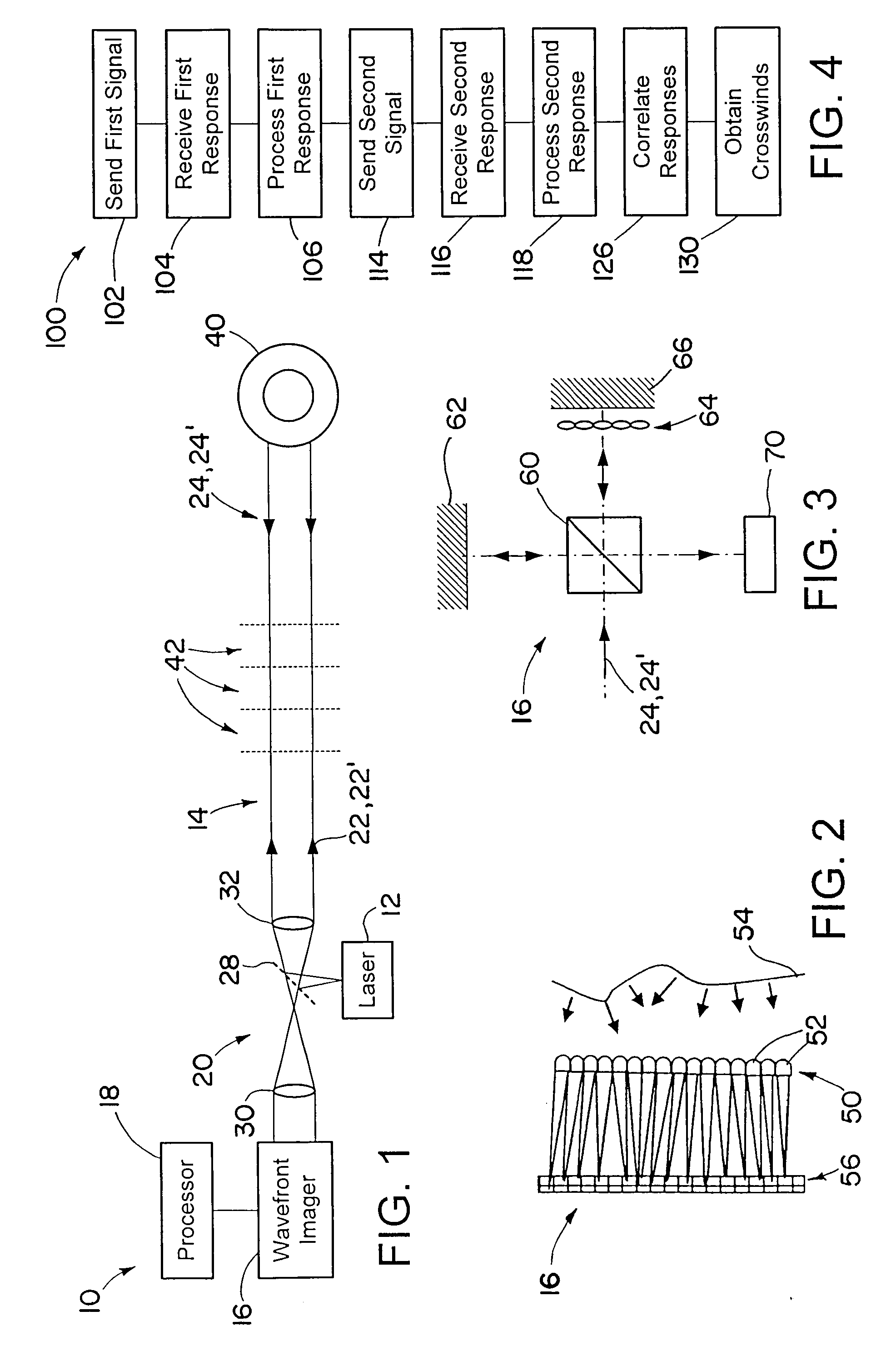 System and method for determining crosswinds