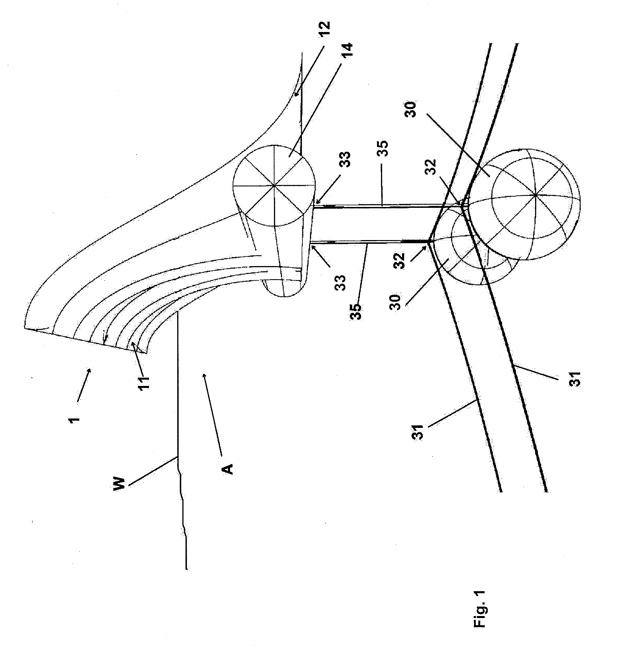 Wave power plant