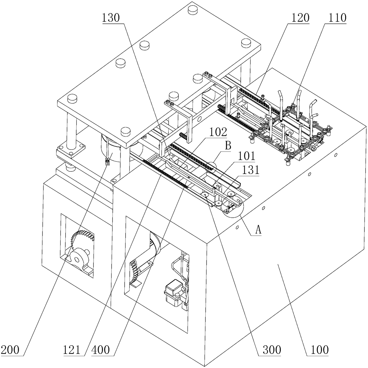 Paper plate forming machine