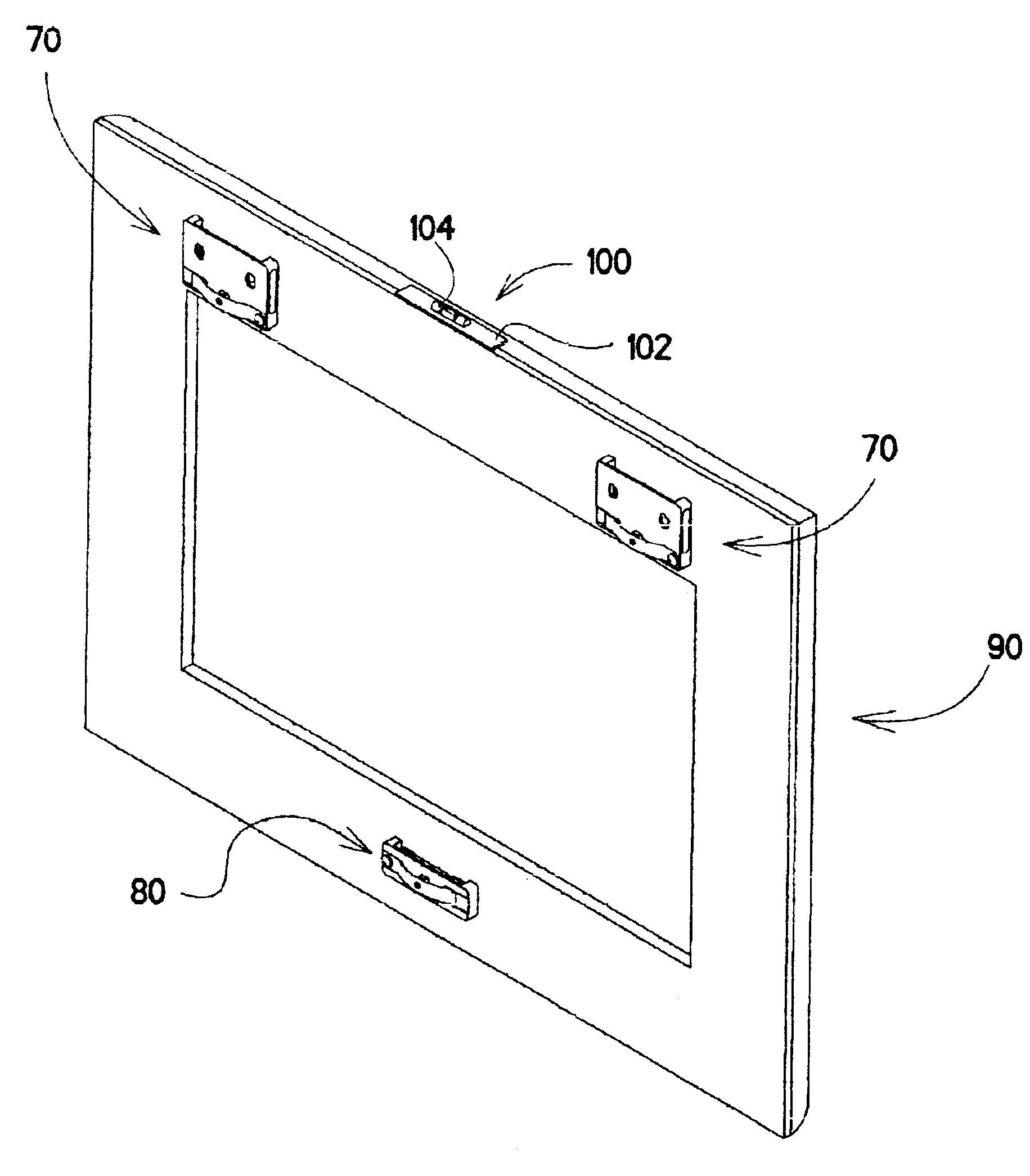 Marking device and method for indicating locations on a support structure for fastener placement and measurement