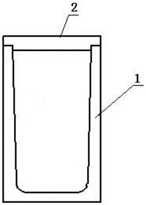 Crucible made from green oil coke and water-soluble adhesive and manufacturing method of crucible