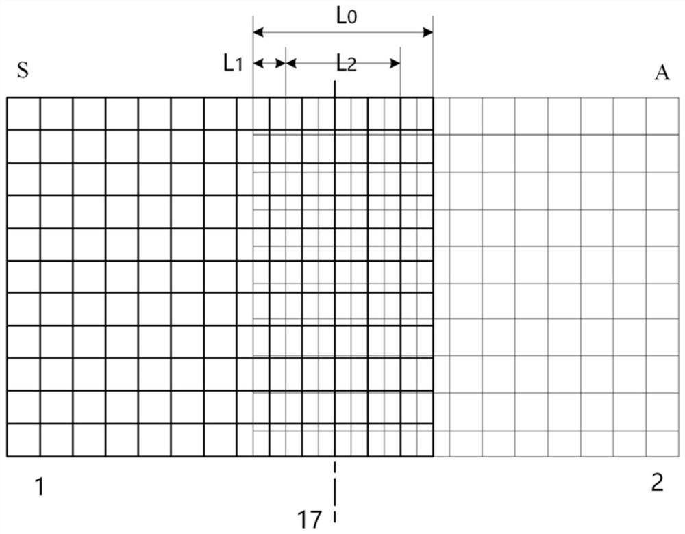 Splicing and fusion method for numerical simulation calculation results of flow field partitions of wind power plant