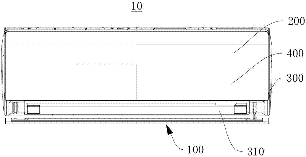 Air guide mechanism of air conditioner and air conditioner