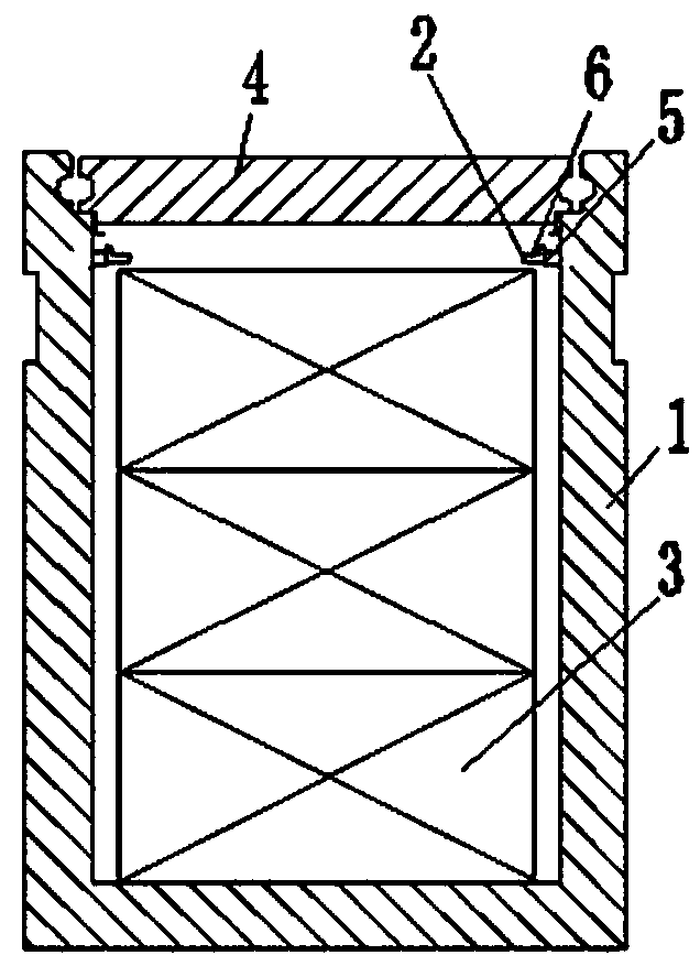 High-integrity container with anti-floating mechanisms for radioactive waste disposal