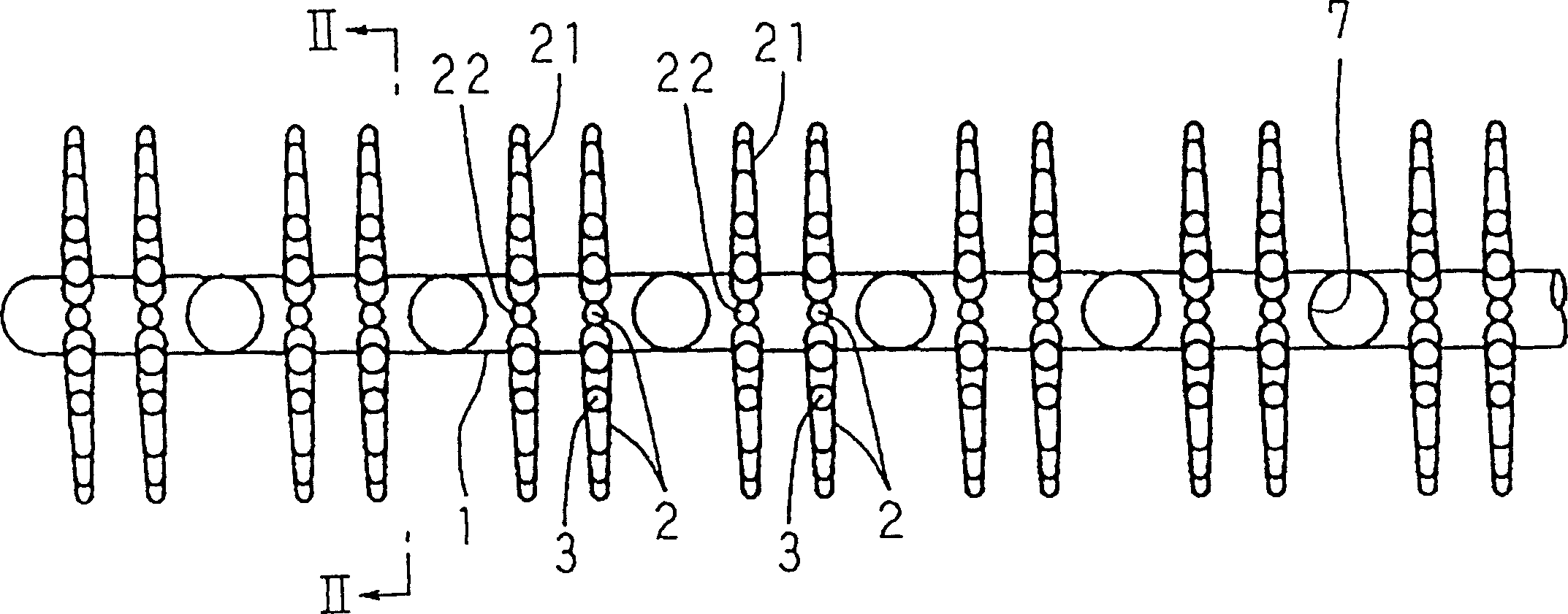 Interdental brush and production method thereof