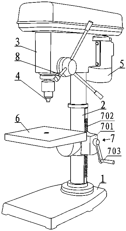 Equipment for drilling synchronous pulleys