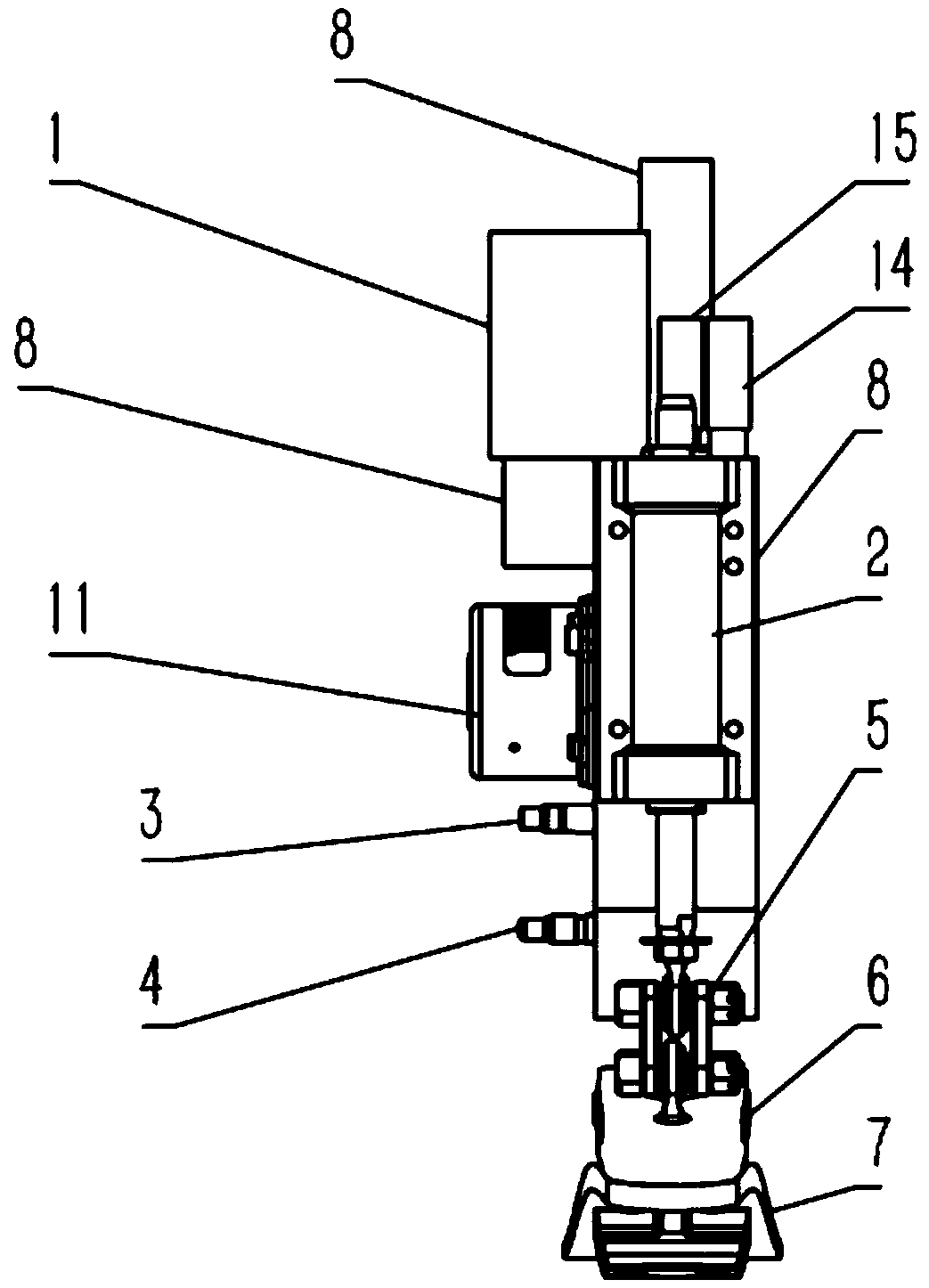 A single-degree-of-freedom active ankle prosthesis based on a closed hydraulic drive system