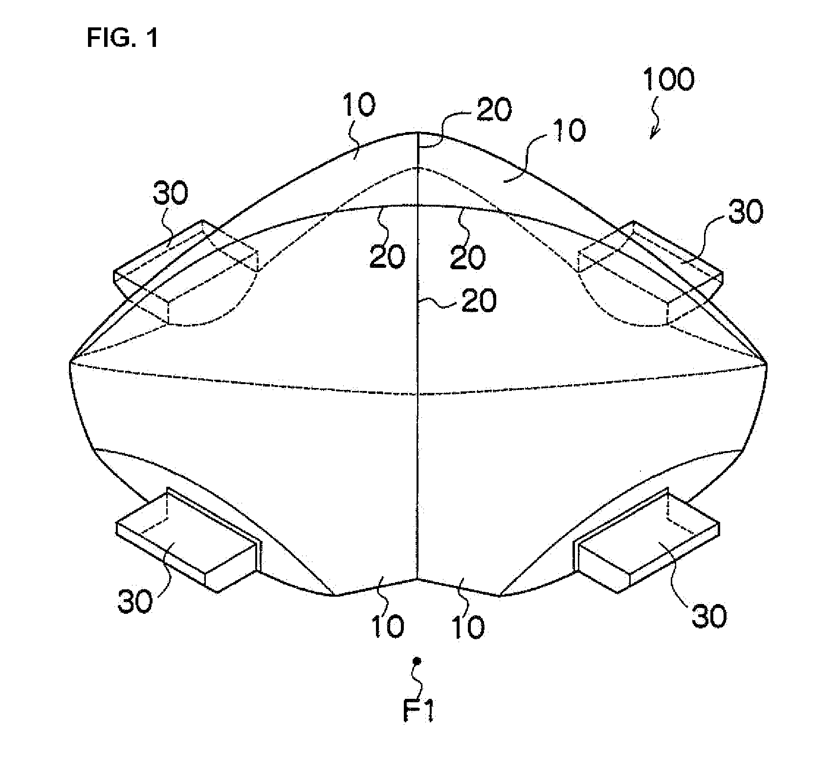 Projection lens for lighting equipment and lighting equipment using projection lens for lighting equipment