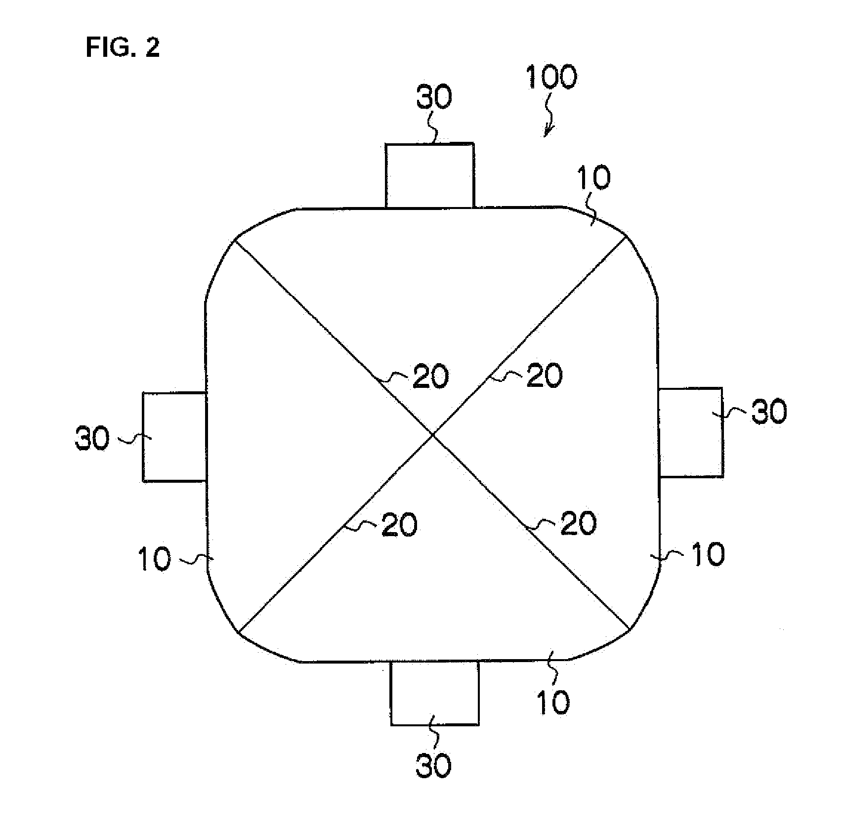 Projection lens for lighting equipment and lighting equipment using projection lens for lighting equipment