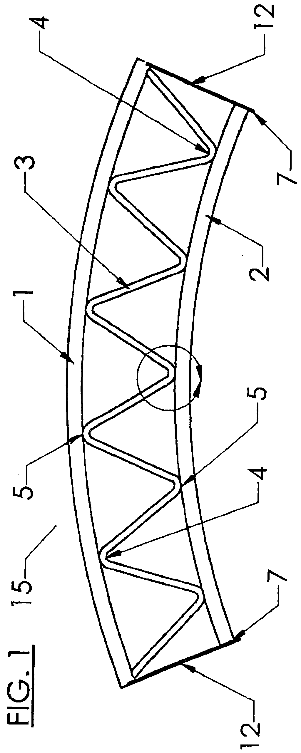 Truss for fabric covered buildings and the like