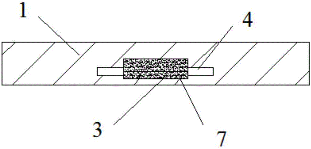 Electrochemical blood detection method and device for reducing red blood cell interference