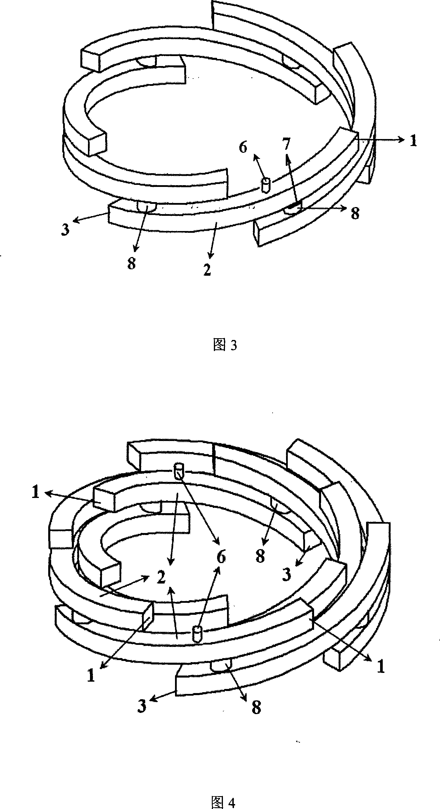 Multi-pipe impulse detonating combustion camber and detonation method thereof