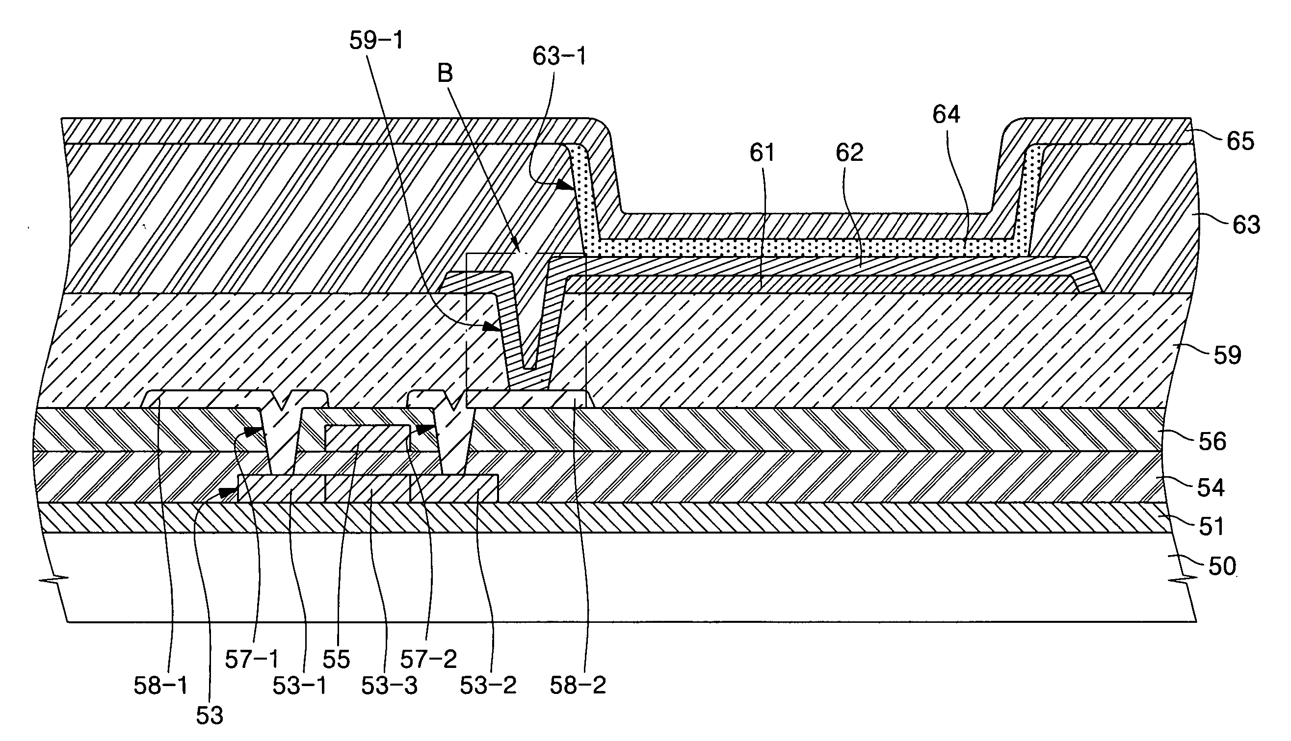 Top-emission organic light-emitting display device and method of fabricating the same