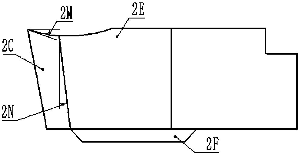 Cut-off tools for machining energetic materials