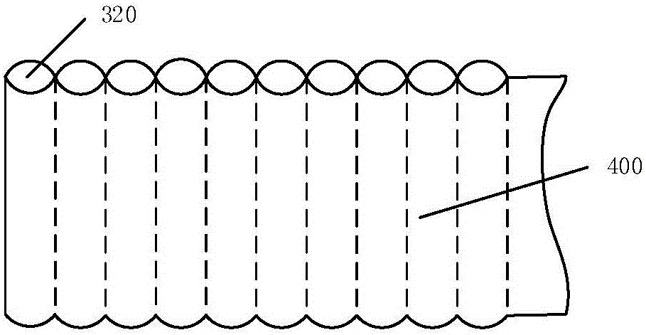 Storing and packaging method for hexagonal rope net