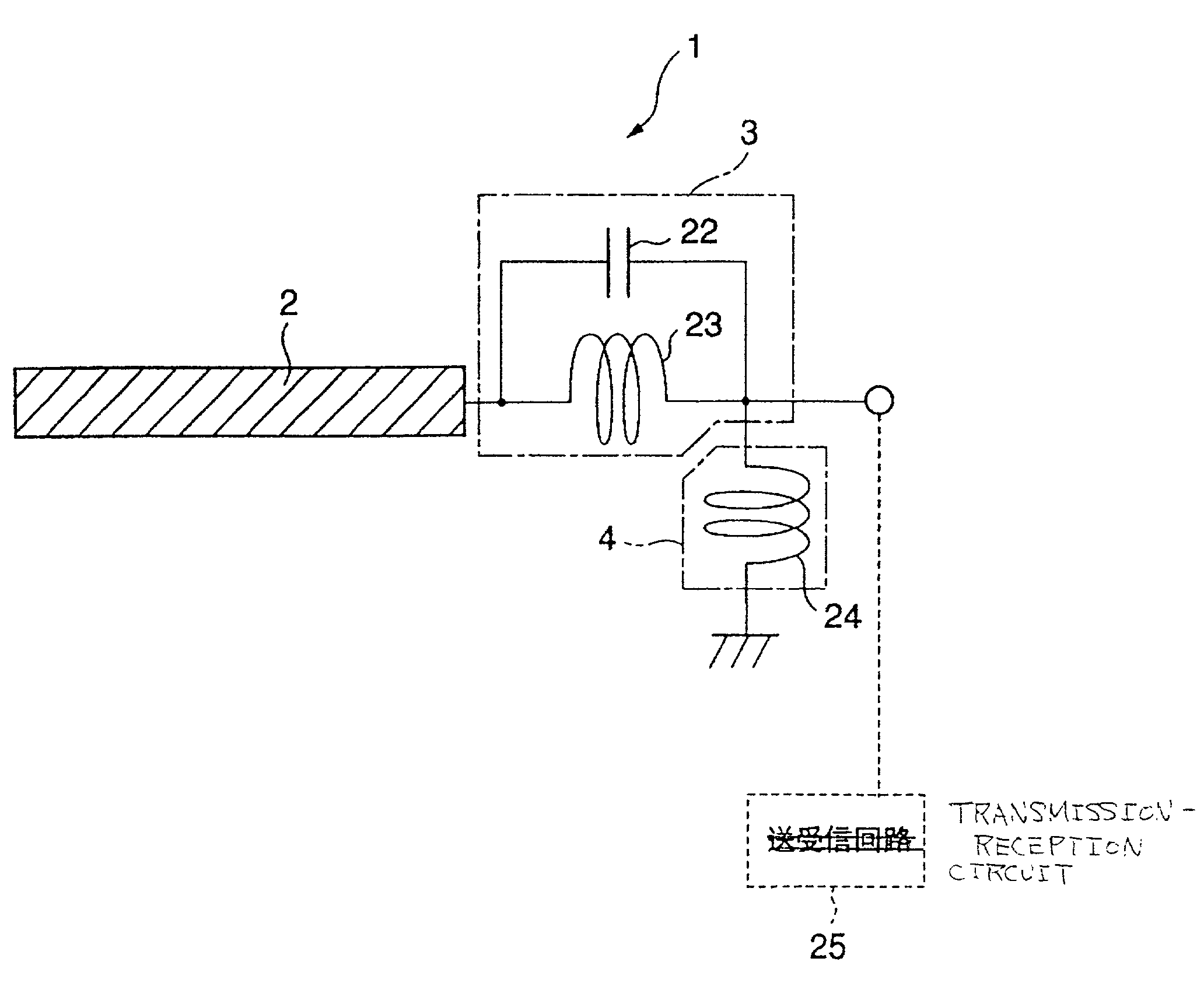 Antenna device and radio equipment having the same