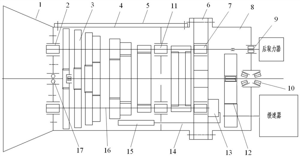 A transmission lubricating cooling system