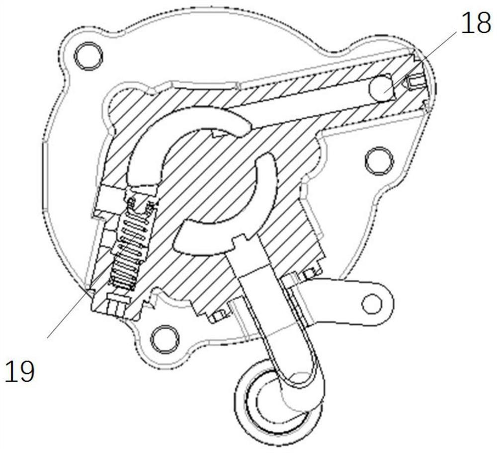 A transmission lubricating cooling system