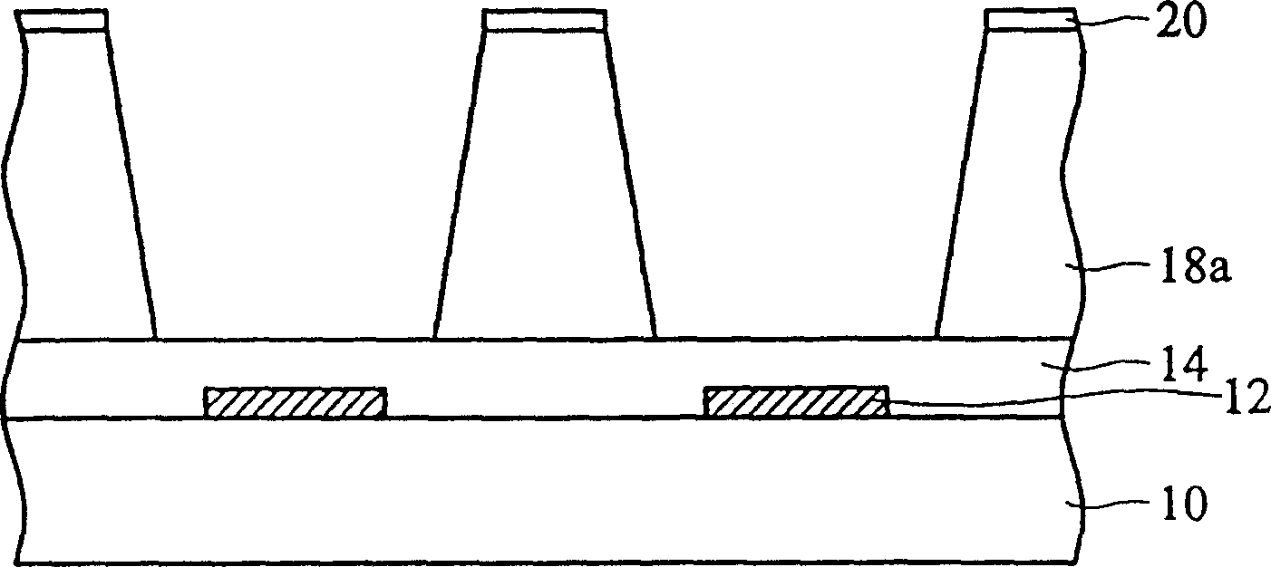 Process for preparing isolating wall of plasma display