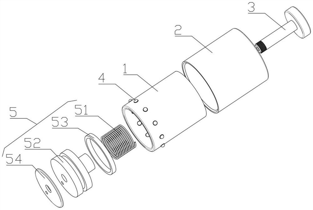 Quick inflation connector special for water inspection of special water chamber of pipe belt type automobile radiator