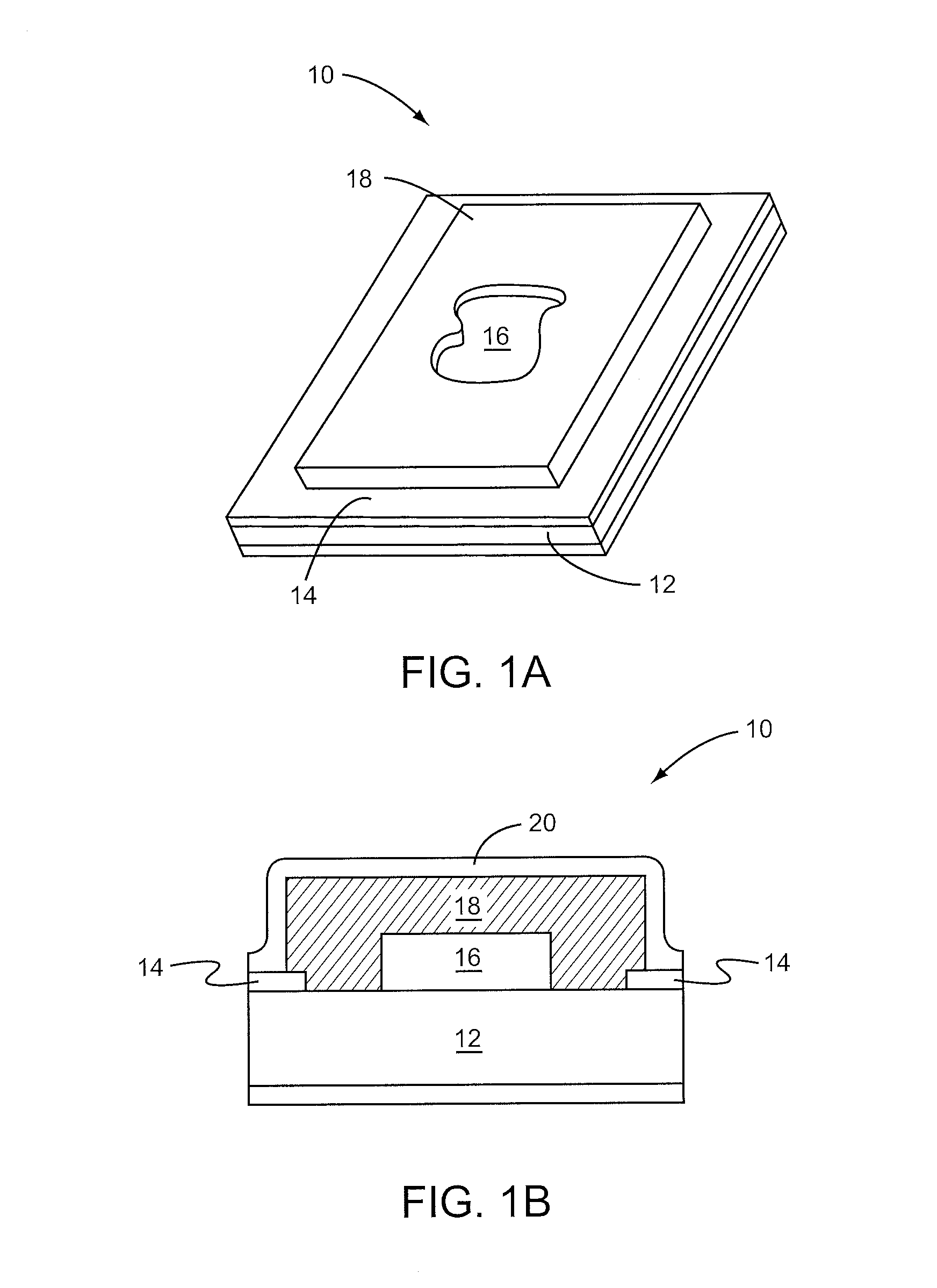 Field barrier structures within a conformal shield