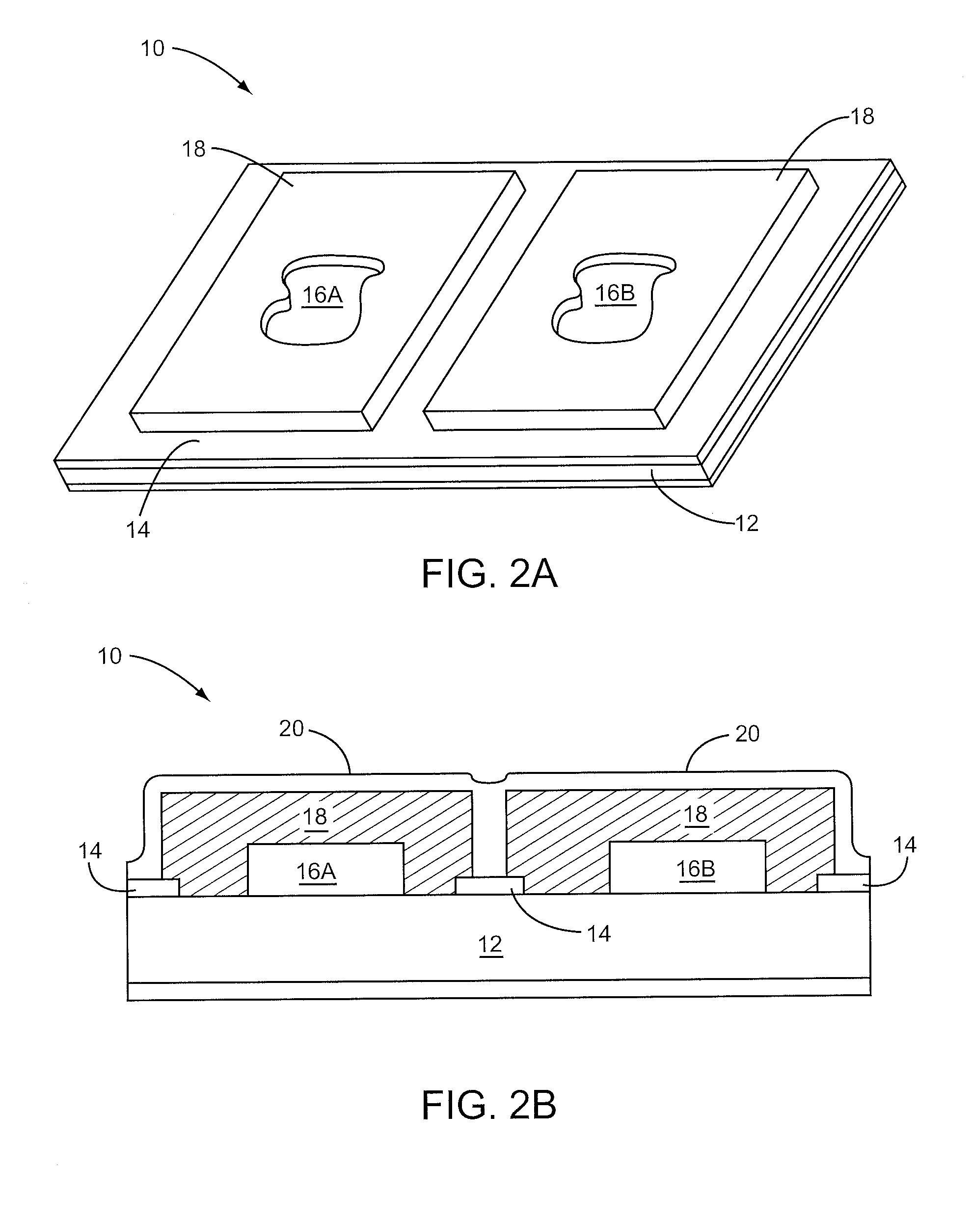 Field barrier structures within a conformal shield