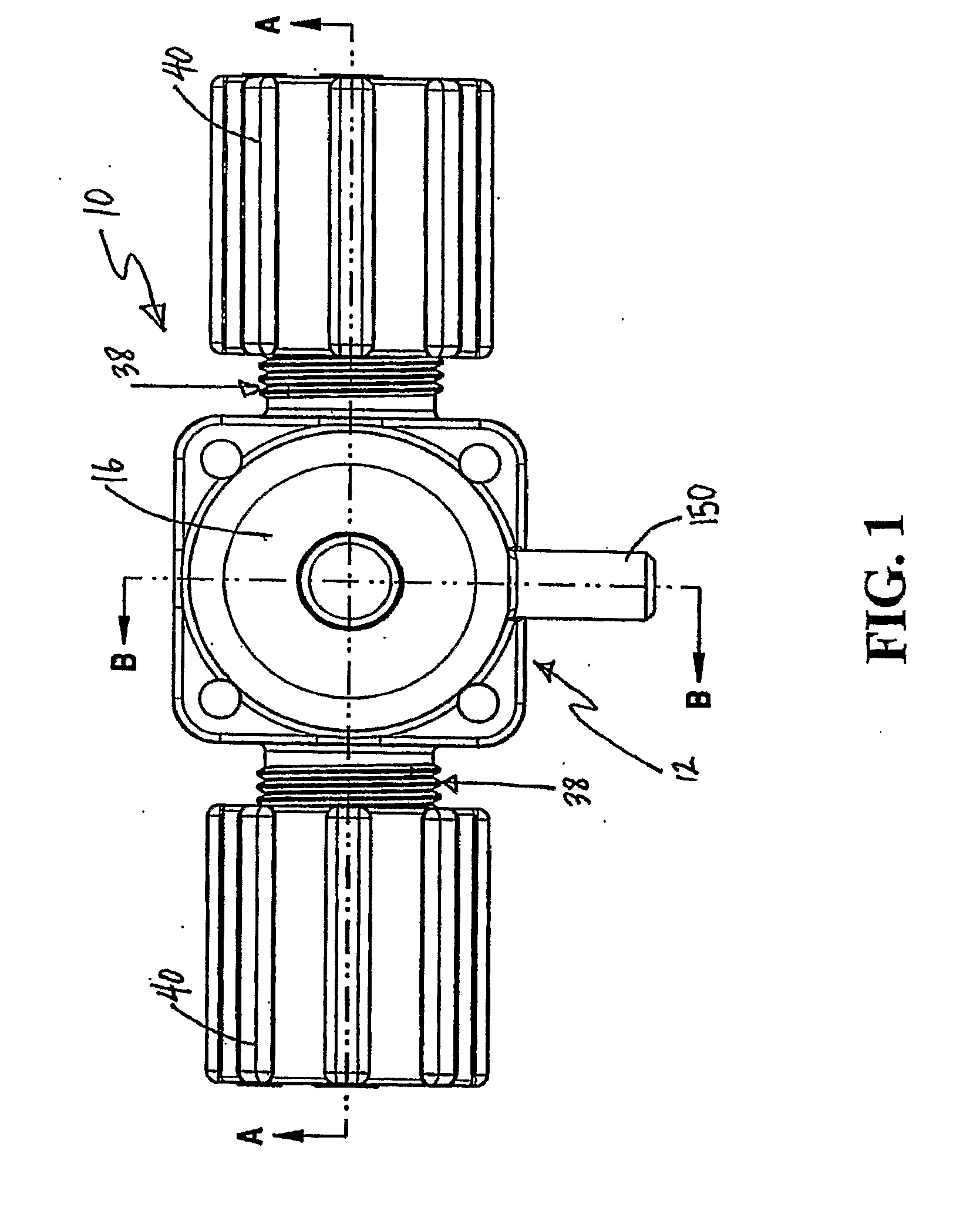 Welded diaphragm valve